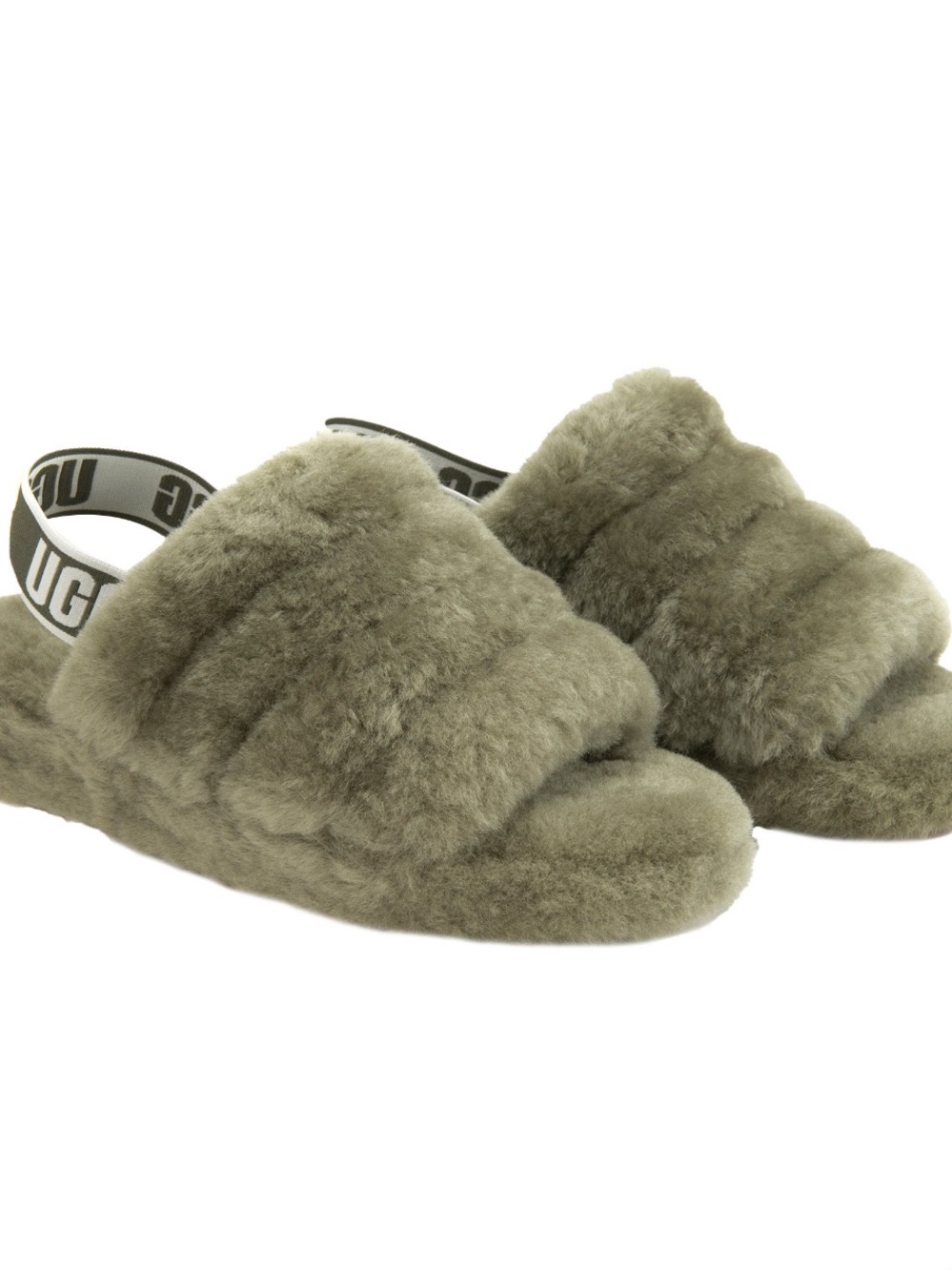 UGG fluff yeah slides size 8